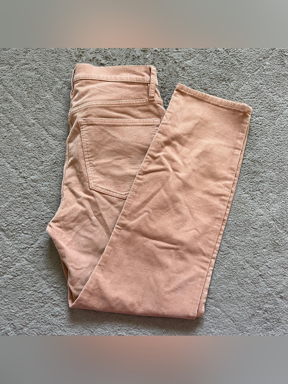 NWOT J. Crew Vintage Slim Straight Corduroy Pants Minimal Boho Western Sz 30
